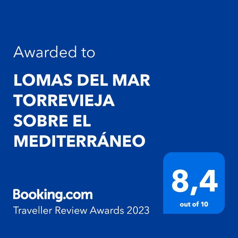 Lomas Del Mar Torrevieja Sobre El Mediterraneo Exteriör bild